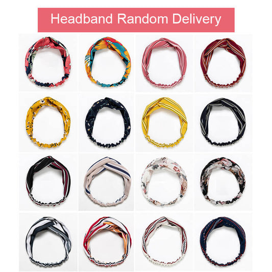 Straight Human Hair Headband Wig