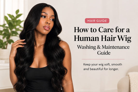 How to Care for a Human Hair Wig: Washing & Maintenance Guide