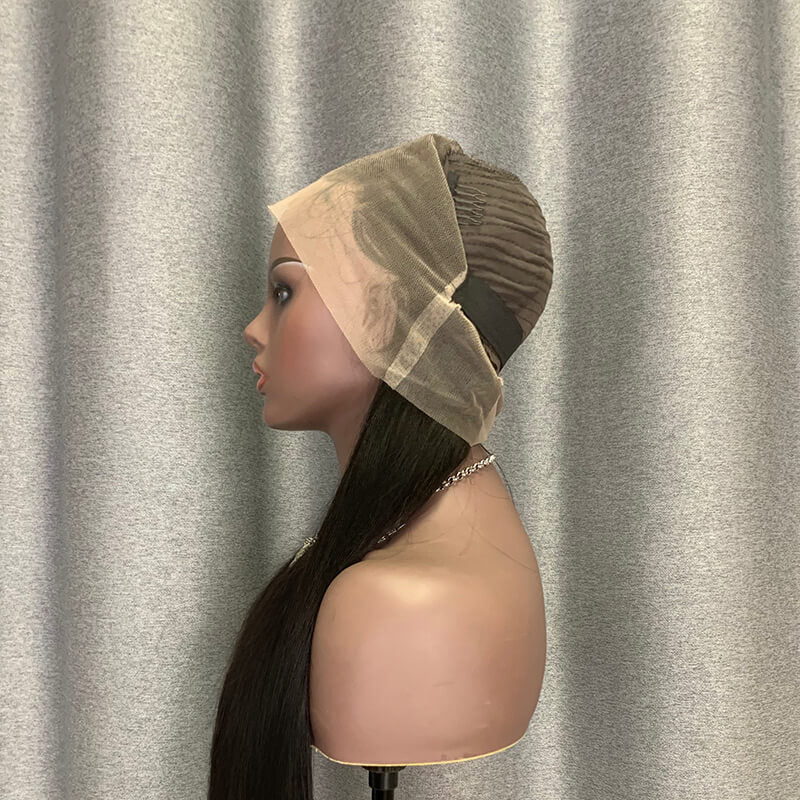 360 Lace Frontal Wigs Straight Hair 100% Human Hair Wigs