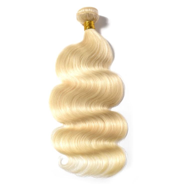 Body wave 613 blonde weaves human hair bundle extensions