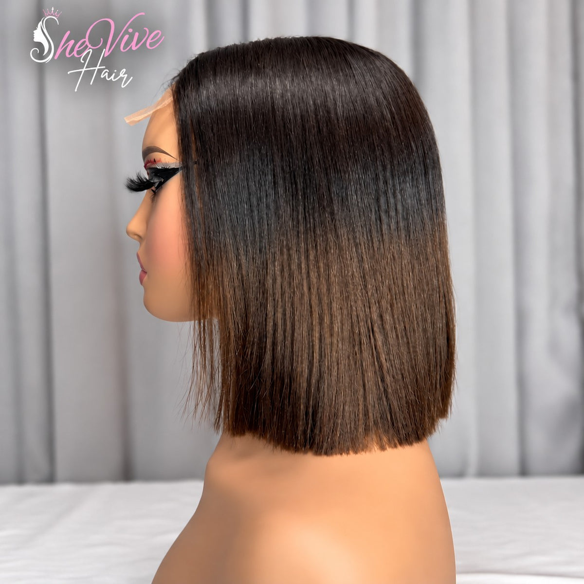 Bone straight bob