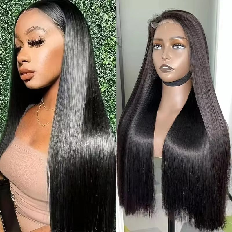 Bone straight wig