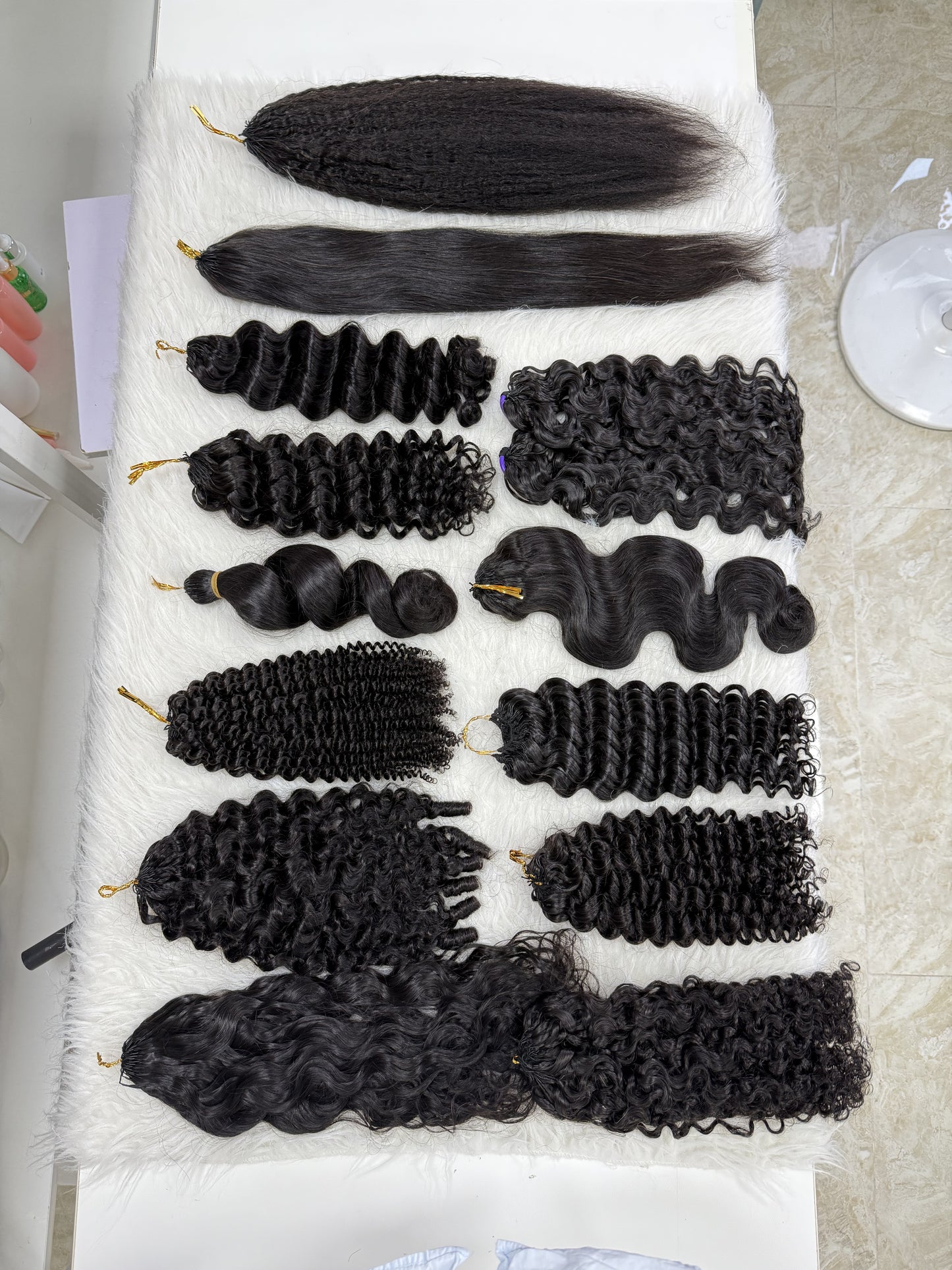 100% Human Hair Burmese Curly Crochet Hair Extensions for Black Women