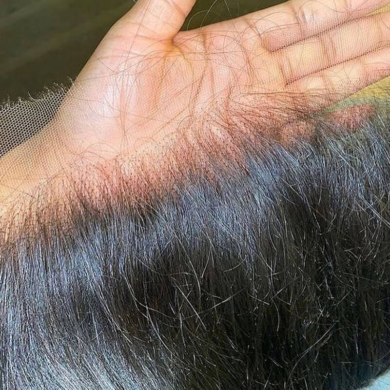 HD Lace Frontal Wig 13x4 Straight Virgin Hair Pre Plucked Hair | Custom Wig