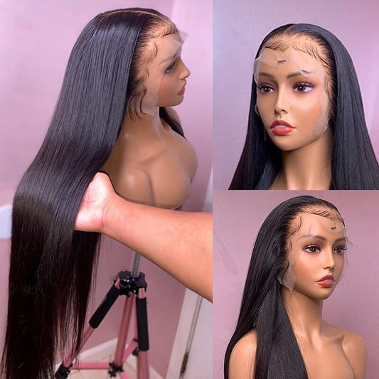 Straight 13x4 HD Lace Frontal Human Hair Wig