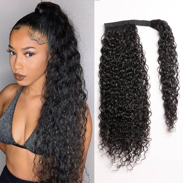 Tether Ponytail Hair 100% Virgin Hair Weight 100 Grams