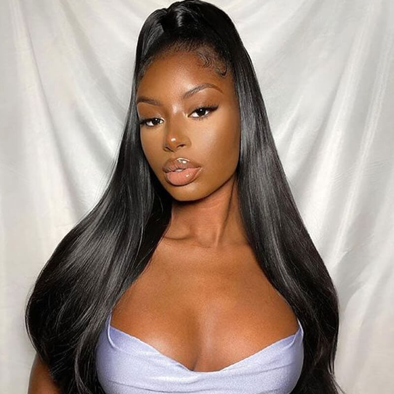 360 Lace Frontal Wigs Straight Hair 100% Human Hair Wigs
