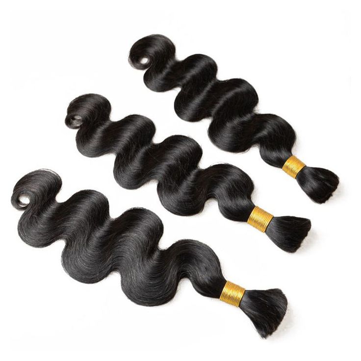 Wholesale body wave no weft virgin human bulk hair extension for braiding