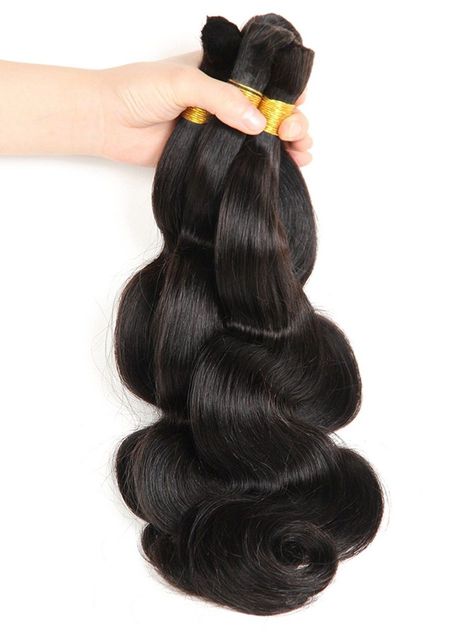 Body Wave No-Weft Virgin Human Bulk Hair for Braiding
