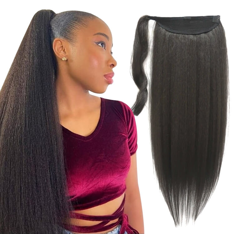 Tether Ponytail Hair 100% Virgin Hair Weight 100 Grams