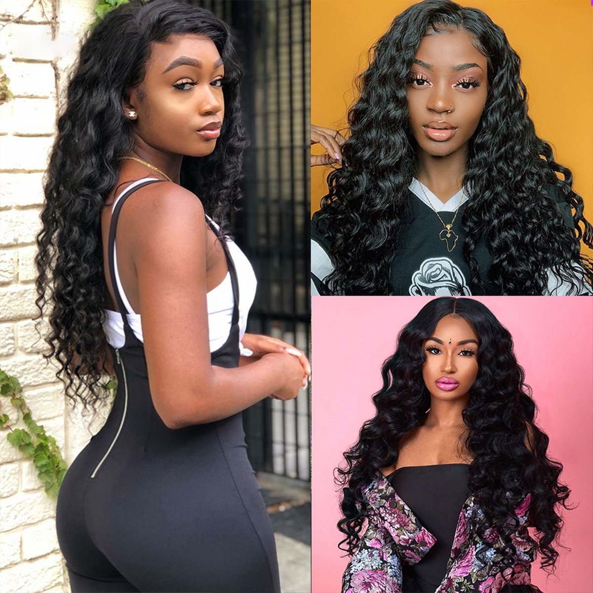 Loose Deep Hair 13×4 Lace Front Wigs | Pre-made Wig