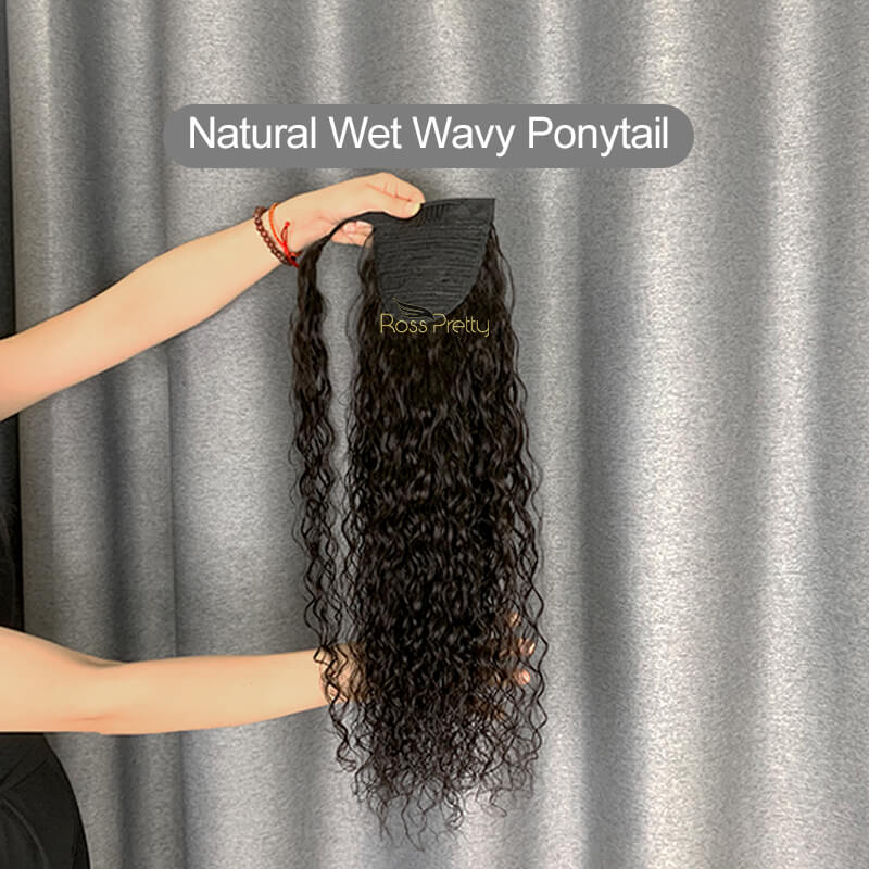 Tether Ponytail Hair 100% Virgin Hair Weight 100 Grams