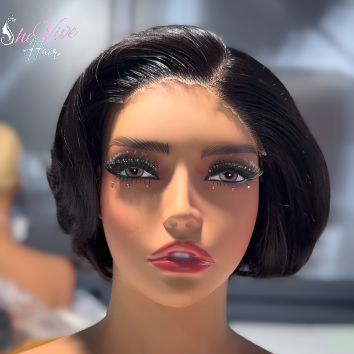 Human Hair 5x5 Lace Closure Wig