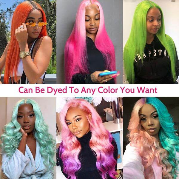 13X4 HD Lace Front Wigs 613 Blonde Brazilian Body Wave Wigs